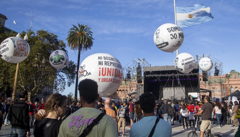 Los organismos de derechos humanos marcharán a Plaza de Mayo en el primer Día de la Memoria de la era Milei