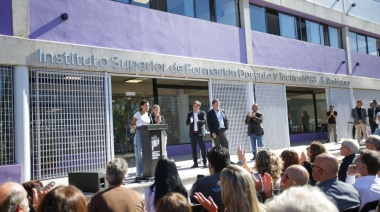 Inauguraron el nuevo edificio del Instituto Superior de Formación Docente y Técnica  en San Francisco Solano