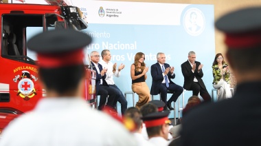 Alberto Fernández lanzó el Seguro Nacional de Bomberos Voluntarios