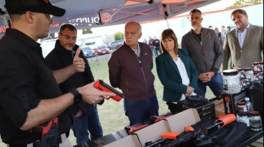 Lanús será el primer Municipio de la Argentina en incorporar armas no letales