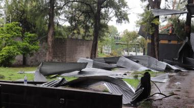El temporal afectó gravemente la sede Villa Domínico de la UTN Avellaneda