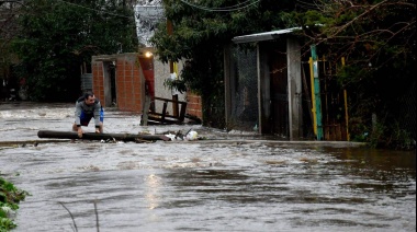 El temporal en suelo bonaerense: inundaciones, evacuados y récord de precipitaciones