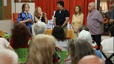 Espinoza se reunió con jubilados de Ramos Mejía y Lomas del Mirador