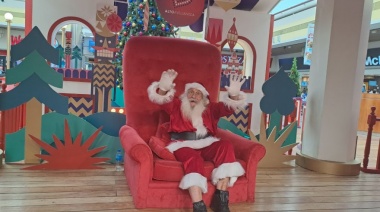 Papá Noel llegó al Alto Avellaneda
