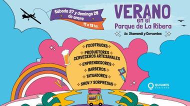 Vení a disfrutar del verano en el parque de la Ribera