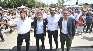 Se inauguró la obra que mejora la conexión entre Hurlingham y Tres de Febrero