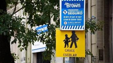 El municipio puso en marcha 143 corredores escolares seguros para el inicio de clases