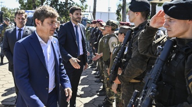 Kicillof y Pullaro firmaron un convenio de asistencia recíproca en materia de seguridad