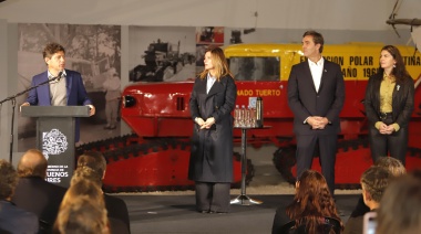 Kicillof y Boto recorrieron los avances de las obras del Río Luján