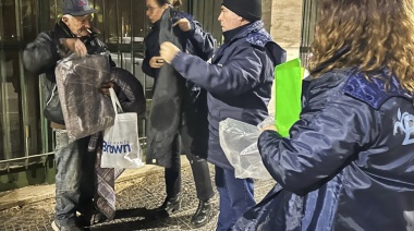 El municipio de Almirante Brown puso en marcha el "Operativo Frío 2024"