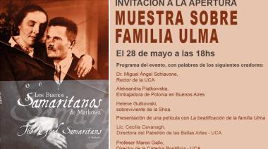 Se exhibirá en la UCA una muestra sobre la familia Ulma, masacrada por los nazis alemanes por haber acogido a sus vecinos judíos