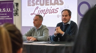 Presentan el Programa "Escuelas Limpias"
