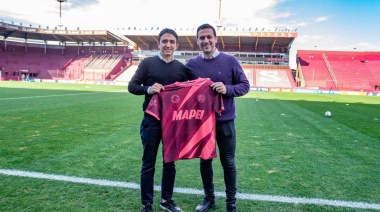 Julián Álvarez y Luis Chebel se reunieron en vísperas a la Maratón del Club Lanús