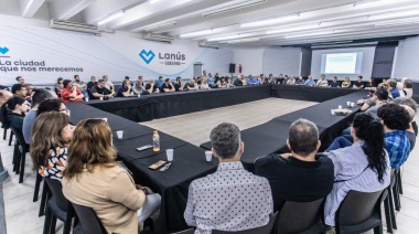 Julián Álvarez recibió a más de 80 almaceneros y almaceneras de Lanús
