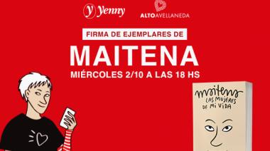 Maitena firmará ejemplares en Yenny Alto Avellaneda: evento imperdible para los amantes de la literatura