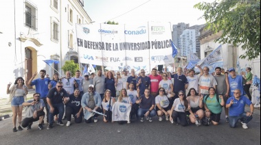 Ana Ruggiero sobre el 'trenazo' universitario: "En unidad, seguimos peleando por nuestros salarios y una Educación Pública de calidad"