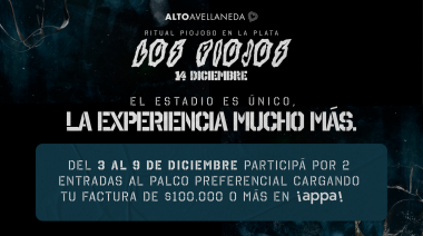 Alto  Avellaneda te lleva al recital de Los Piojos en La Plata