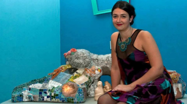 La paloma que unió a una artista Argentina con México