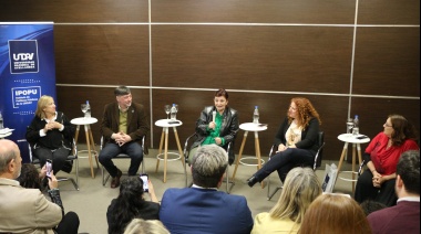 Con la presencia de la Ministra de Trabajo Kelly Olmos, se presentó el Instituto de Políticas Públicas de la Universidad Nacional de Avellaneda
