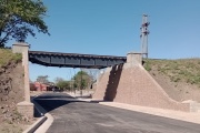 Avances en la obra del nuevo viaducto de Ugarte