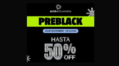 El 28 de noviembre llega el PreBlack a Alto Avellaneda: ¡Descuentos y sorpresas exclusivas