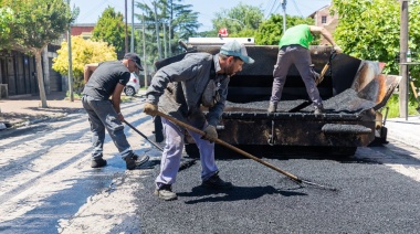 Continúa el Plan de Pavimentación para mejorar las calles de la ciudad