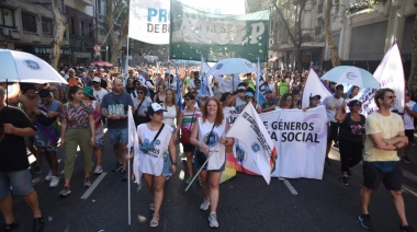 FATUN fue parte de la Marcha Federal LGBTQ+: "Es una movilización del Pueblo", dijo Ruggiero