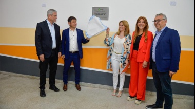 Kicillof: "Inauguramos 204 edificios escolares, terminamos 6.600 obras y construimos 961 aulas"