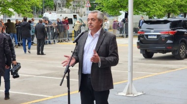 Votó Alberto Fernández: "El 10 de diciembre voy a ser un ciudadano más