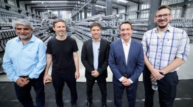 Kicillof encabezó la inauguración de nuevas empresas en el Parque Industrial y Tecnológico de Florencio Varela