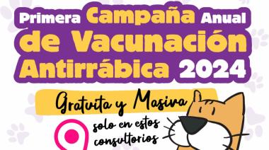 Campaña de vacunación antirrábica gratuita