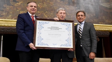 Homenaje a Luis Landriscina: una celebración a la cultura y al humor argentino en la cámara de diputados