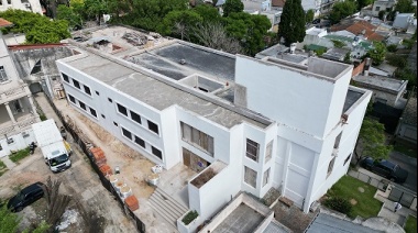 Avanzan el nuevo pabellón de pediatría del Hospital Iriarte