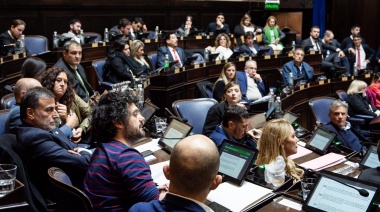 Las y los diputados del bloque Unión por la Patria de la Provincia exigen la liberación de los detenidos el pasado 12 de junio por ejercer su derecho a la protesta y movilizarse contra la "Ley Bases