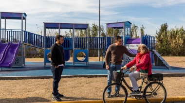 Lanús Gobierno terminó con la puesta en valor del Paseo de la Carbonilla