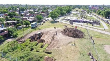 Mayra anunció la construcción de un nuevo natatorio municipal en San Francisco Solano