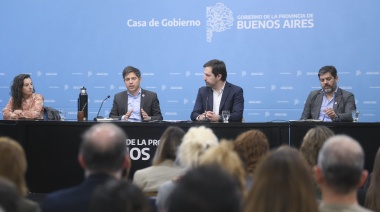 Kicillof: “Vamos a seguir peleando por los recursos que le corresponden al pueblo de la Provincia”