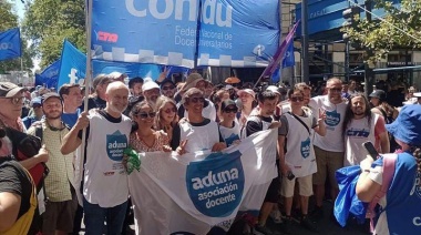 Docentes de la UNDAV se suman al Paro Nacional Universitario