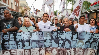 Multitudinaria marcha por la Memoria, Verdad y Justicia en Lanús