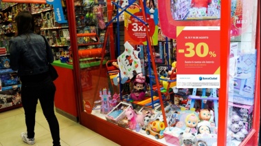 Las ventas por el Día del Niño cayeron 14,4% frente al año pasado