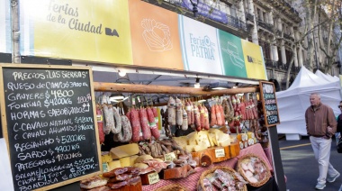 Llega una nueva edición de la Feria Patria a la Avenida de Mayo