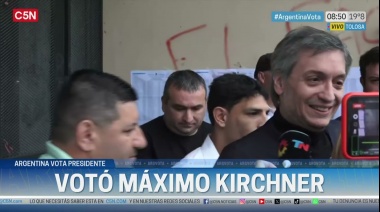 Máximo Kirchner: "La Jornada me hace acordar mucho al 2003"