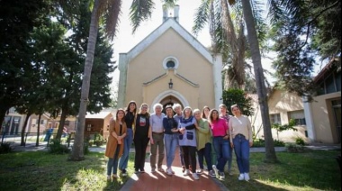 Mayra Mendoza, se reunió con autoridades de la Iglesia Evangélica del Río de La Plata,