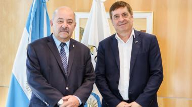 Tauber se reunió con el titular del CONICET, Daniel Salamone