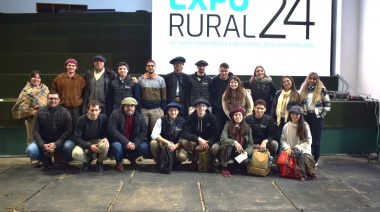 Estudiantes de la UNSAdA fueron premiados en el concurso de jurados-alumnos realizado en La Rural