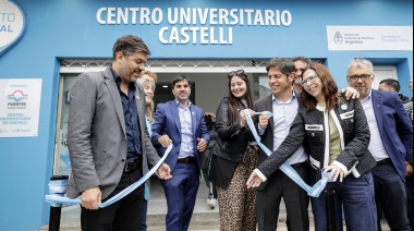 Kicillof entregó viviendas e inauguró obras de infraestructura en materia de educación y salud