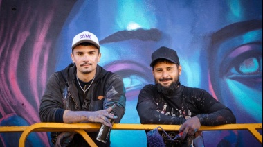 Recta final para el mural más grande de la historia de Mar del Plata