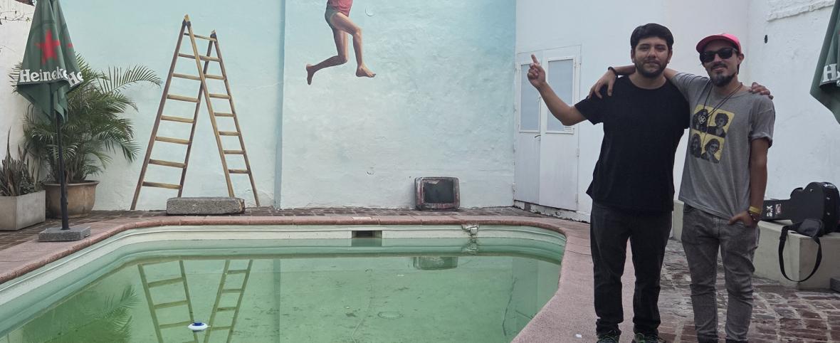 Un mural en homenaje a Charly García ya puede verse en La Fábrica