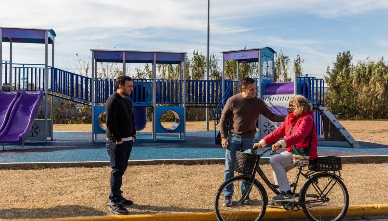 Lanús Gobierno terminó con la puesta en valor del Paseo de la Carbonilla