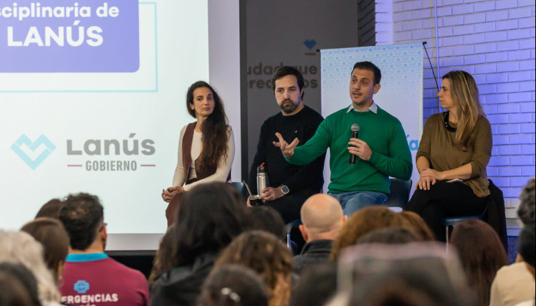 Julián Álvarez y Nicolás Kreplak encabezaron las primeras Jornadas Interdisciplinarias de Salud Mental en Lanús